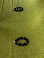 Maggie Bracelet – Black Onyx & Sterling Silver