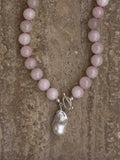 Rosie Necklace – Rose Quartz