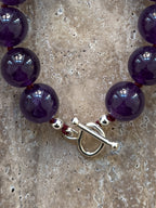 Lily Bracelet – Amethyst & Sterling Silver