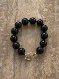 Maggie black onyx sterling silver bracelet – SAKRI