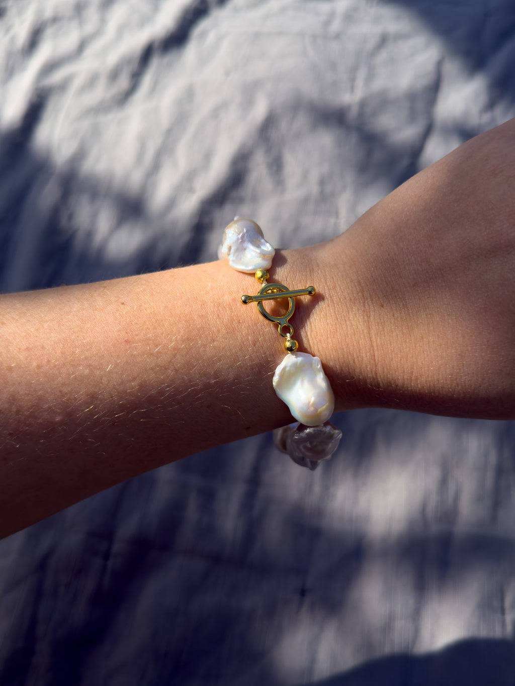 Lucky Bracelet – Baroque Freshwater Pearl