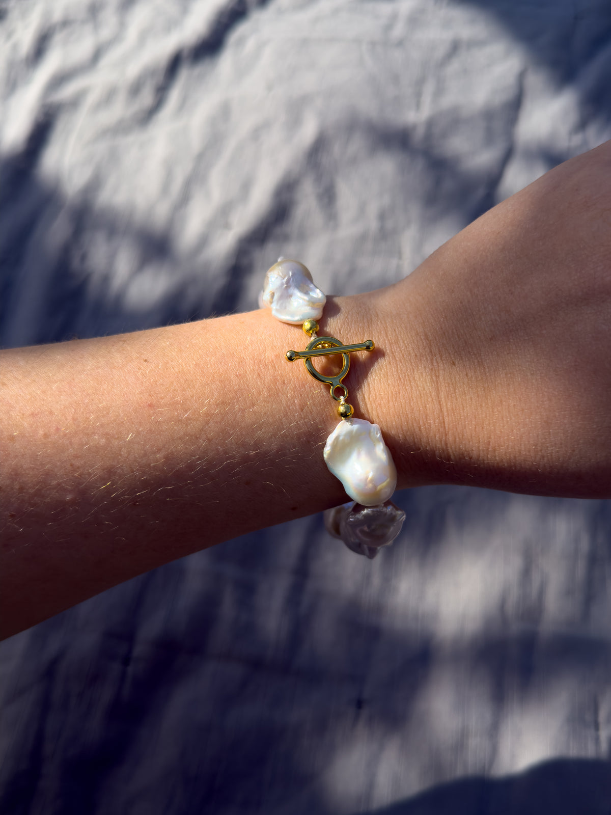 Lucky Bracelet – Baroque Freshwater Pearl