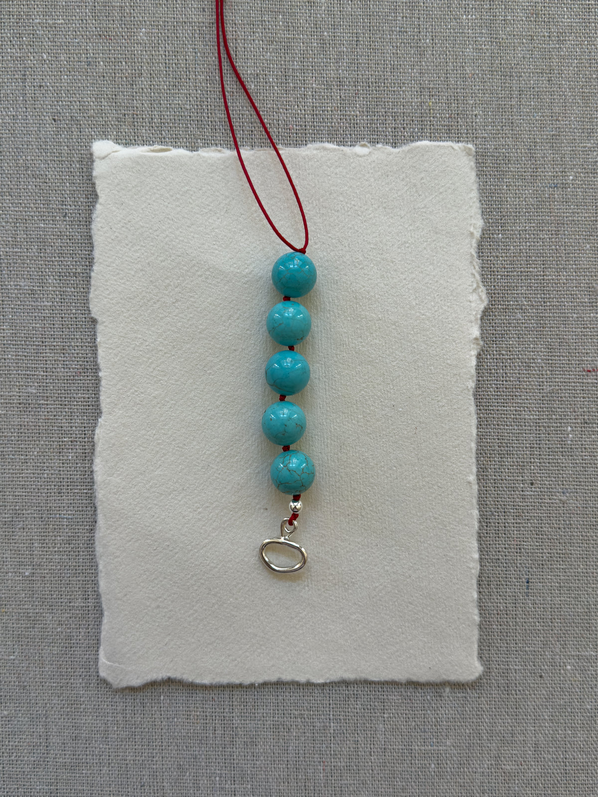 Tammy Necklace – Turquoise Howlite & Freshwater Pearl