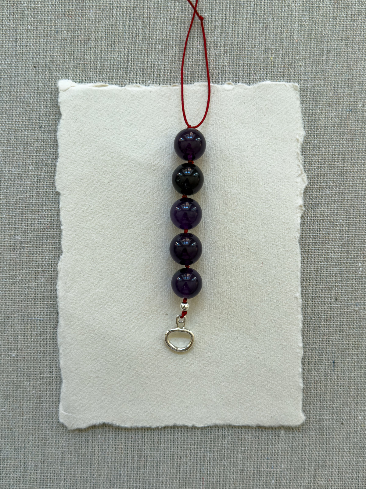 Lily Bracelet – Amethyst & Sterling Silver