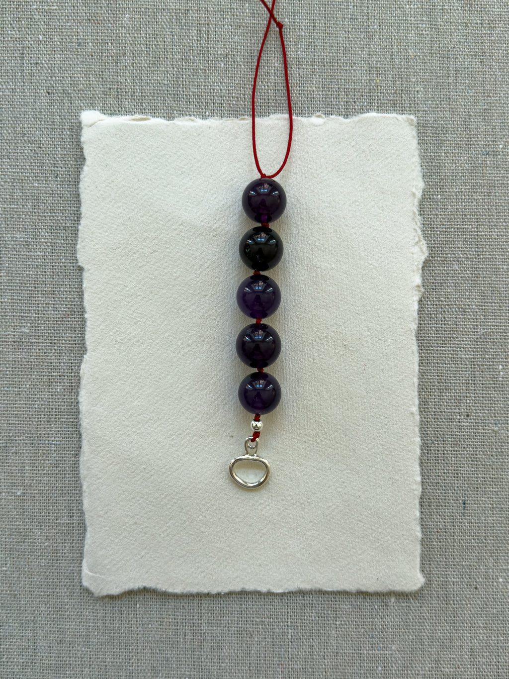 Maggie Necklace – Black Onyx & Freshwater Pearl