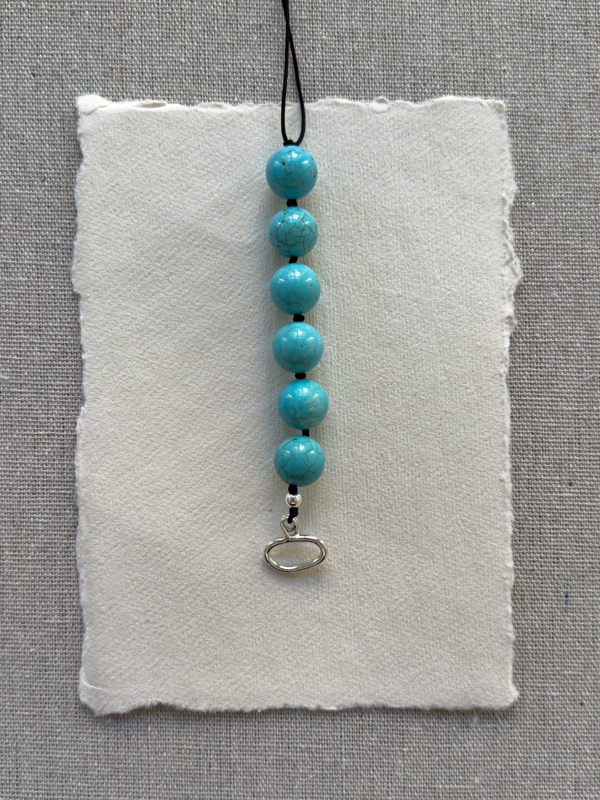 Tammy Necklace – Turquoise Howlite & Freshwater Pearl
