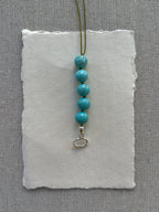 Tammy Necklace – Turquoise Howlite & Freshwater Pearl
