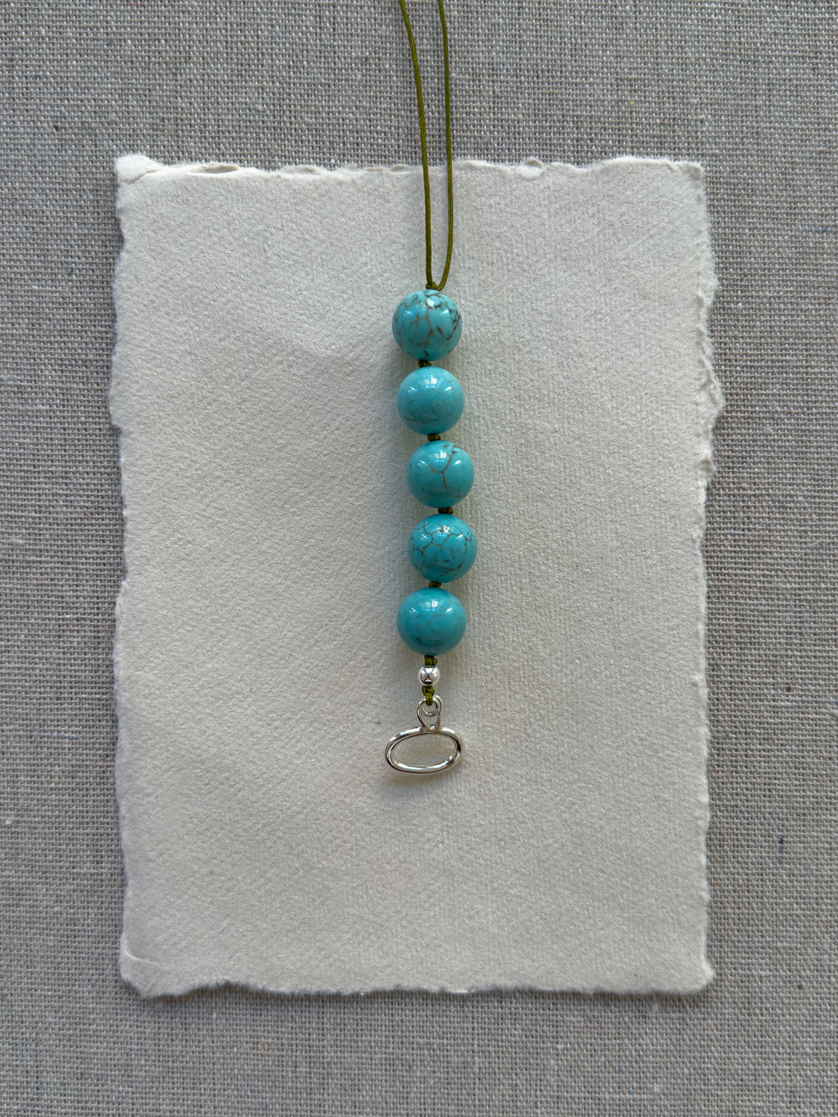 Tammy Necklace – Turquoise Howlite & Freshwater Pearl