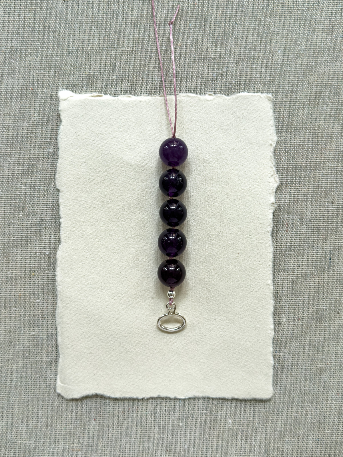 Lily Bracelet – Amethyst & Sterling Silver