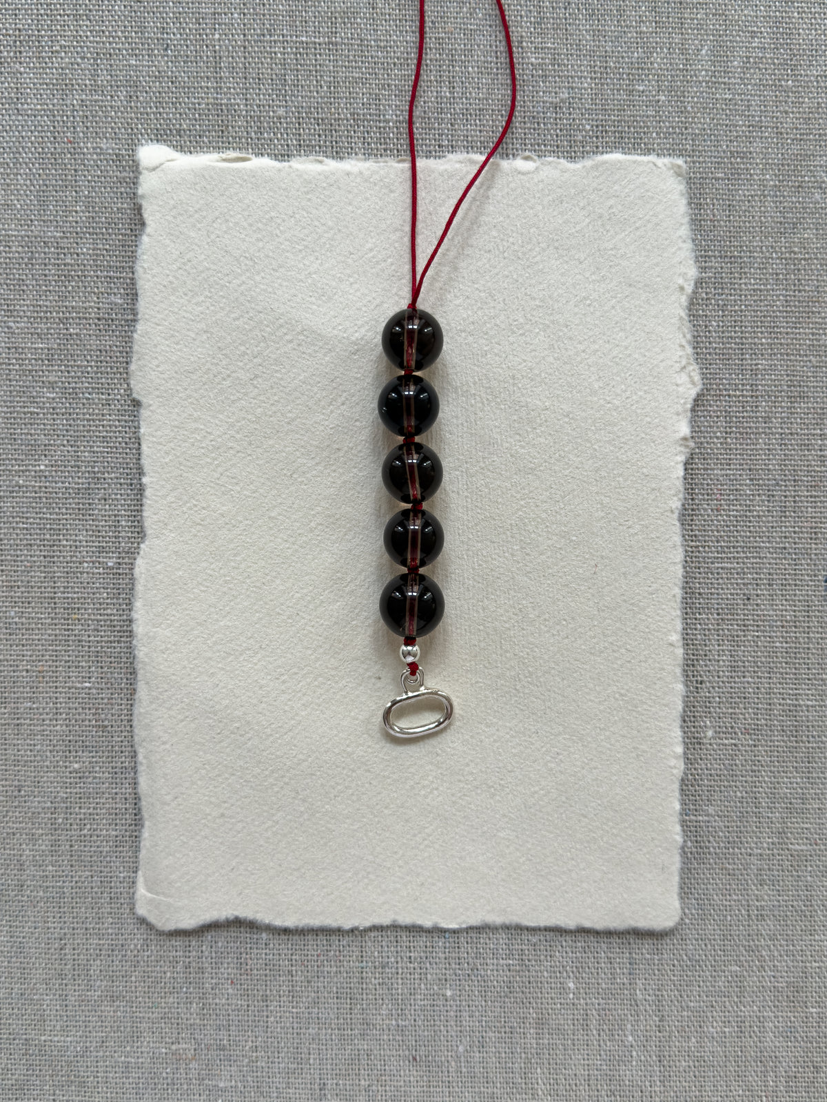 Rocky Bracelet – Smoky Quartz & Sterling Silver