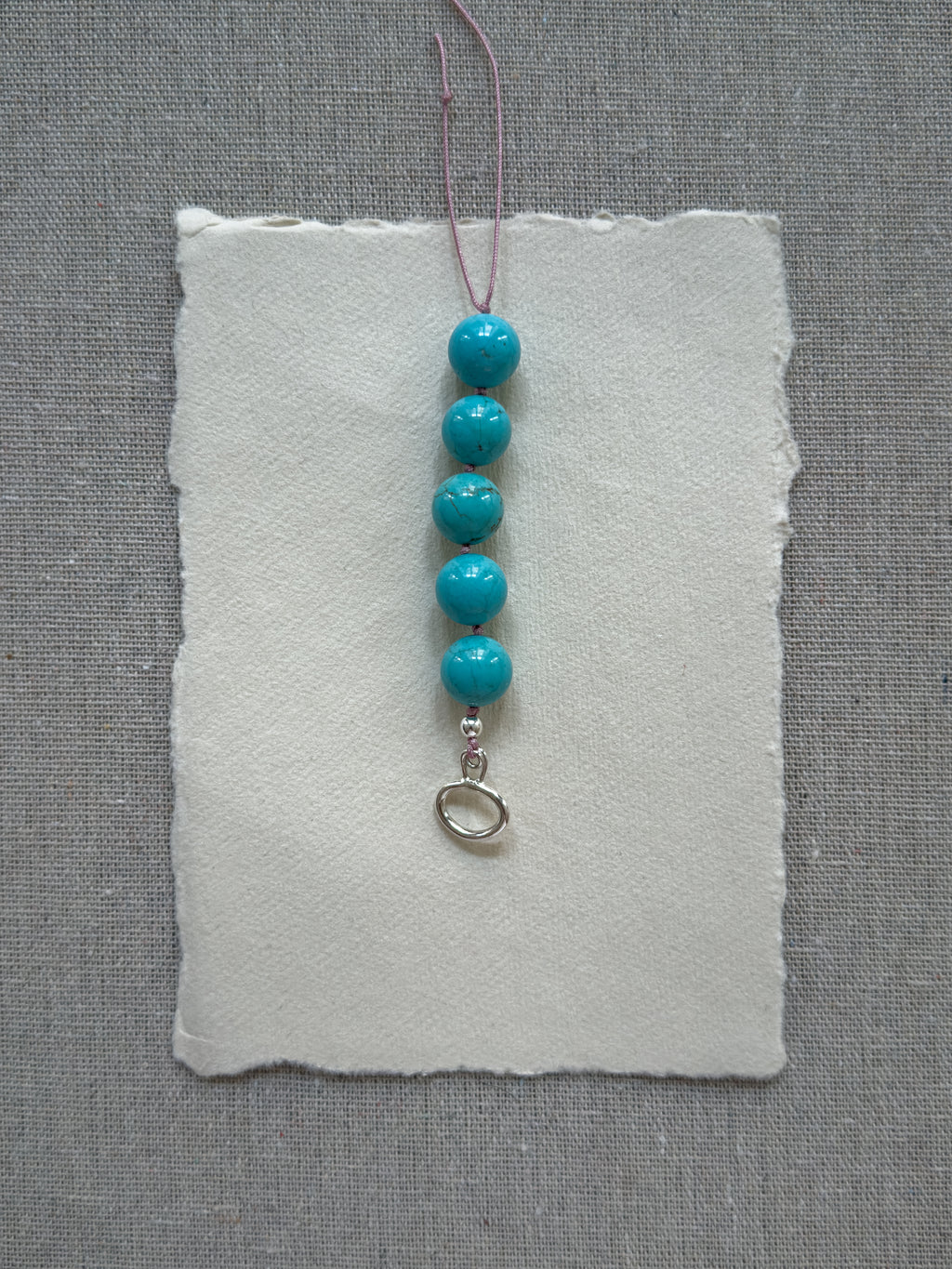 Tammy Necklace – Turquoise Howlite & Freshwater Pearl