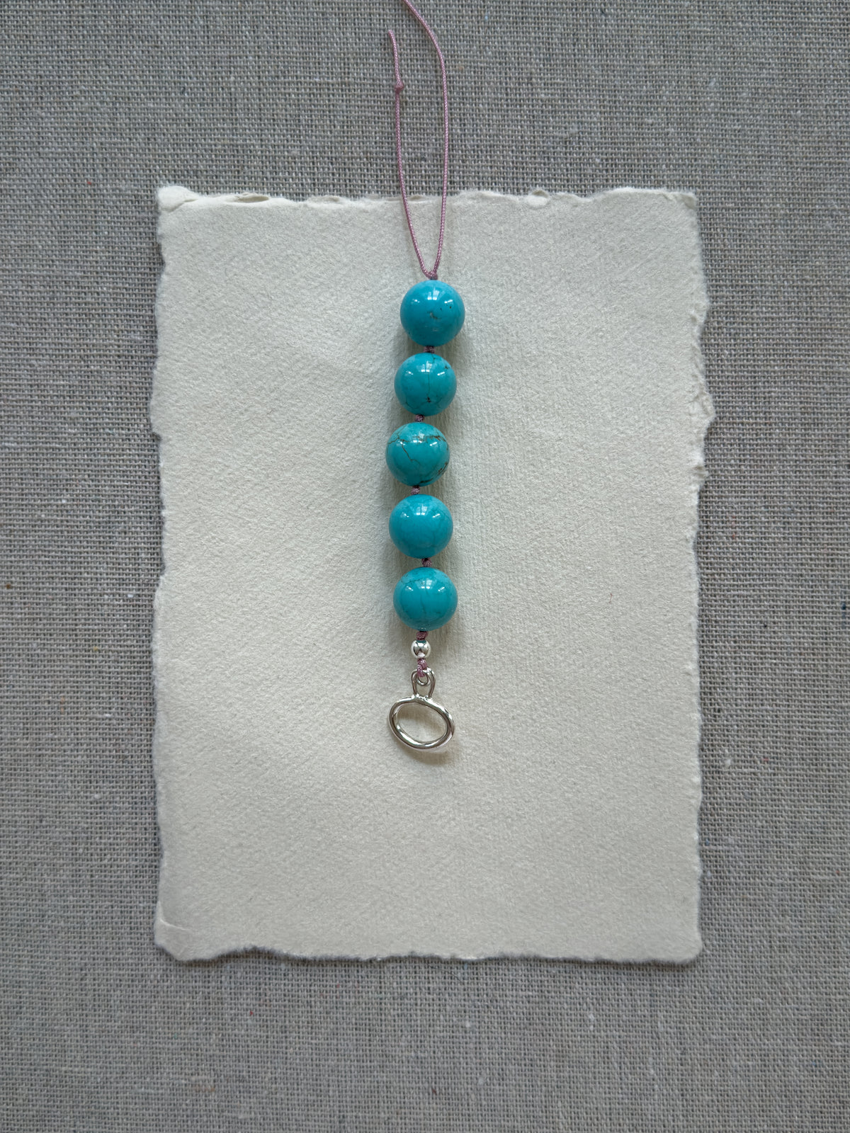 Tammy Necklace – Turquoise Howlite & Freshwater Pearl
