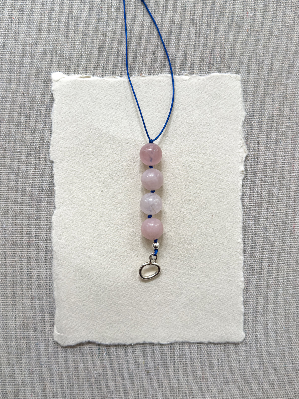 Rosie Necklace – Rose Quartz