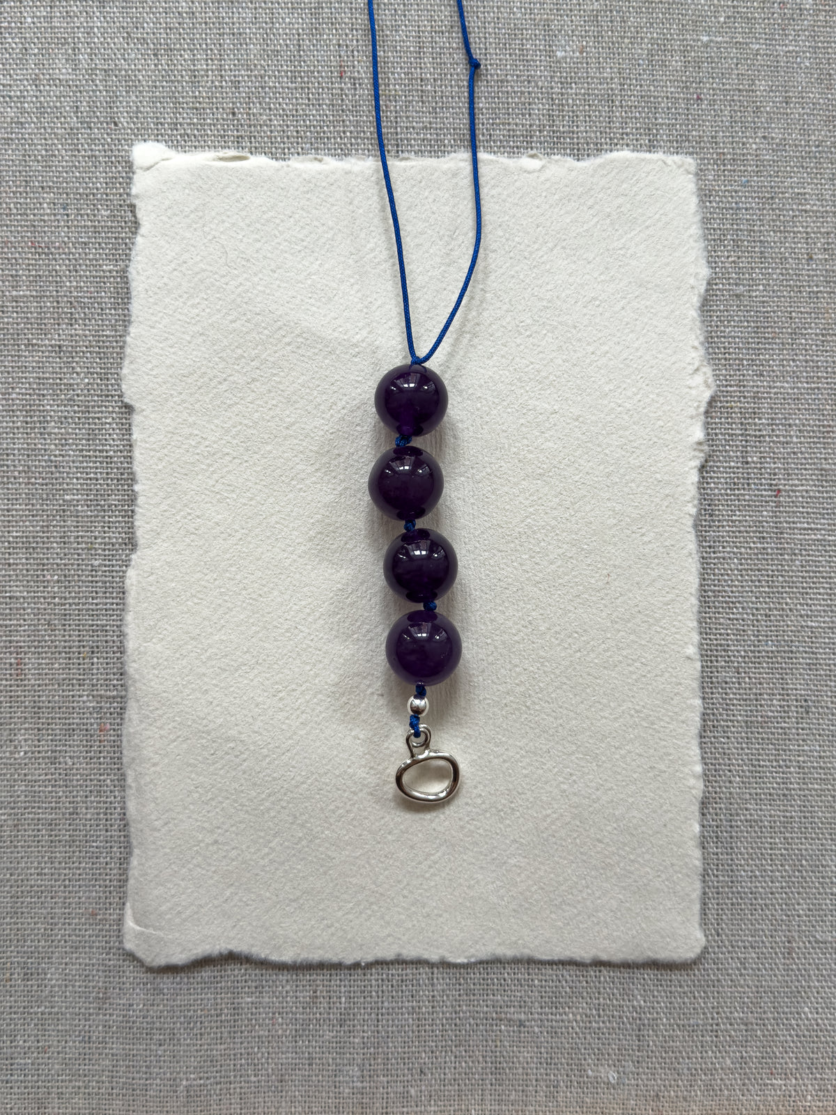 Lily Bracelet – Amethyst & Sterling Silver