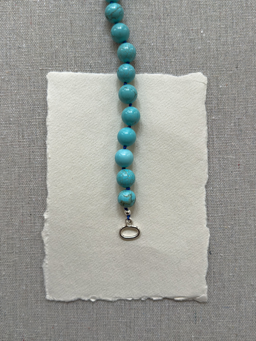 Tammy Necklace – Turquoise Howlite & Freshwater Pearl