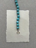 Tammy Necklace – Turquoise Howlite & Freshwater Pearl