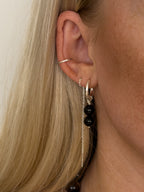 Mini Knots – Black Onyx & Sterling Silver