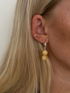 Sonni Knots – Yellow Jade & Sterling Silver