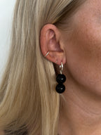 Maggie Knots – Black Onyx & Sterling Silver