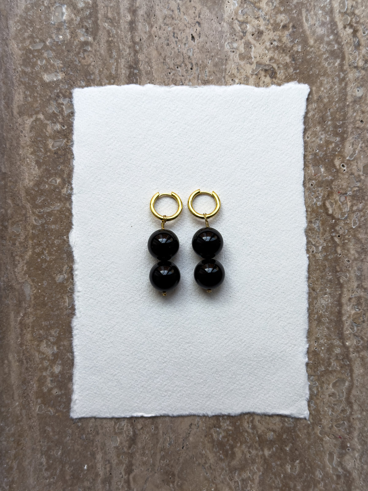 Maggie Knots – Black Onyx & Sterling Silver