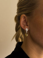 Spell Earrings - Large Citrine