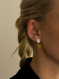 Wish Earrings - Citrine
