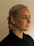 Wish Earrings - Onyx Drop
