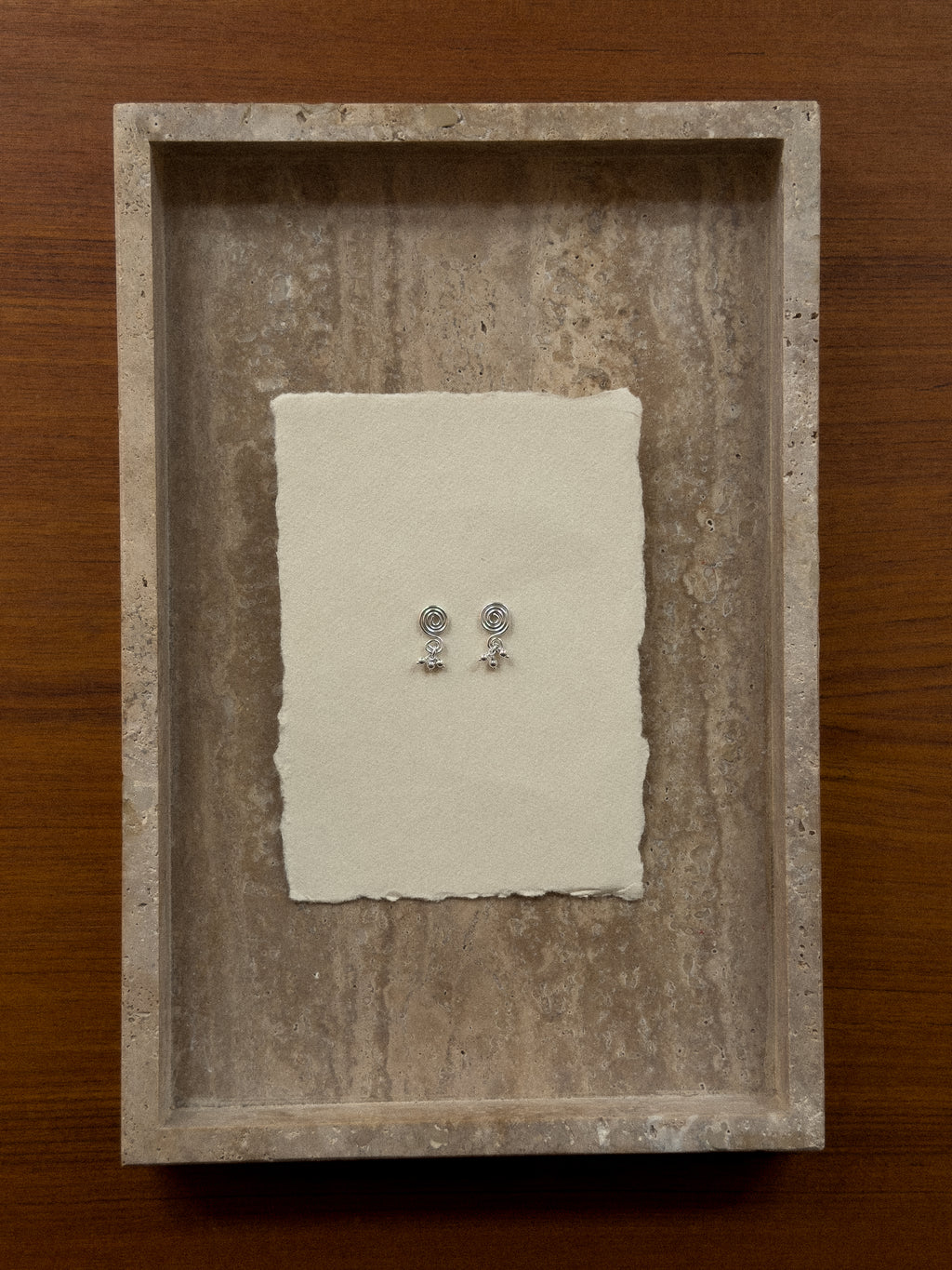 Spell Earrings - Silver
