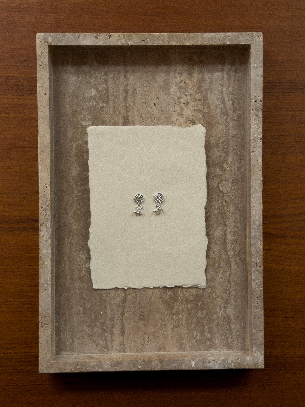 Spell Earrings - Silver