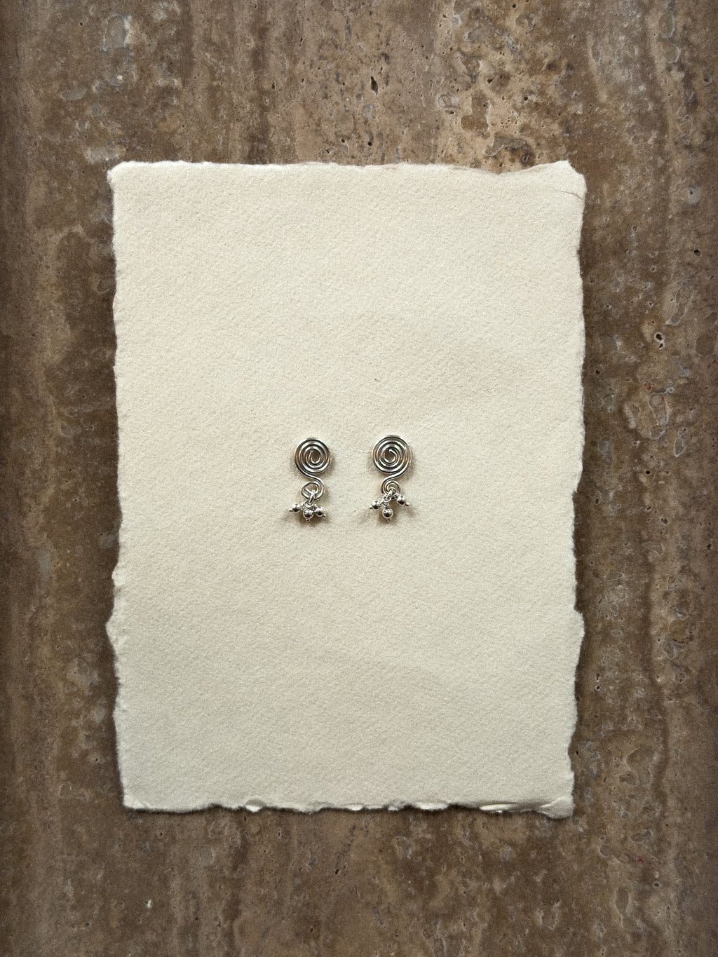 Spell Earrings - Silver