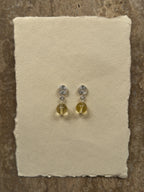 Spell Earrings - Large Citrine