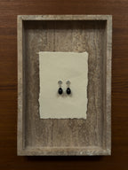 Spell Earrings - Onyx Drop