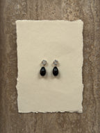 Wish Earrings - Onyx Drop
