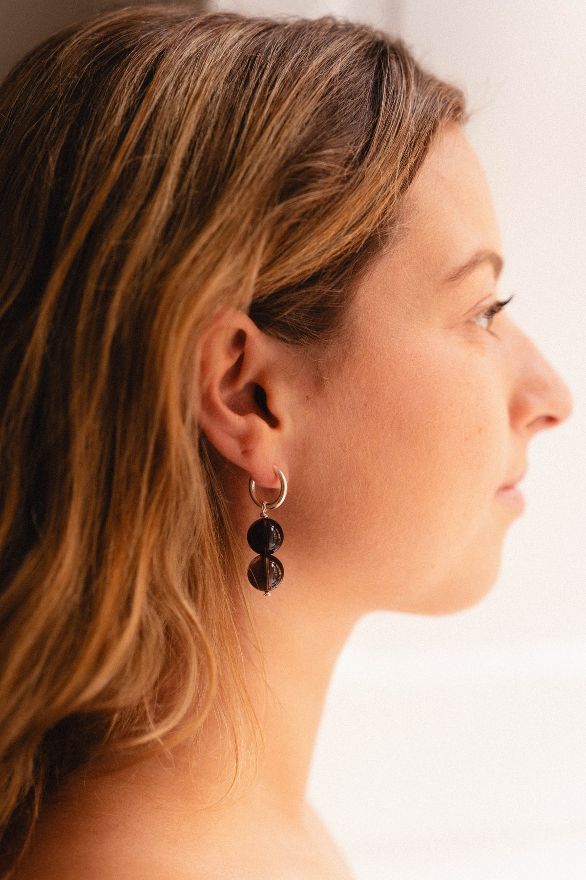 Rocky Knots – Smoky Quartz & Sterling Silver