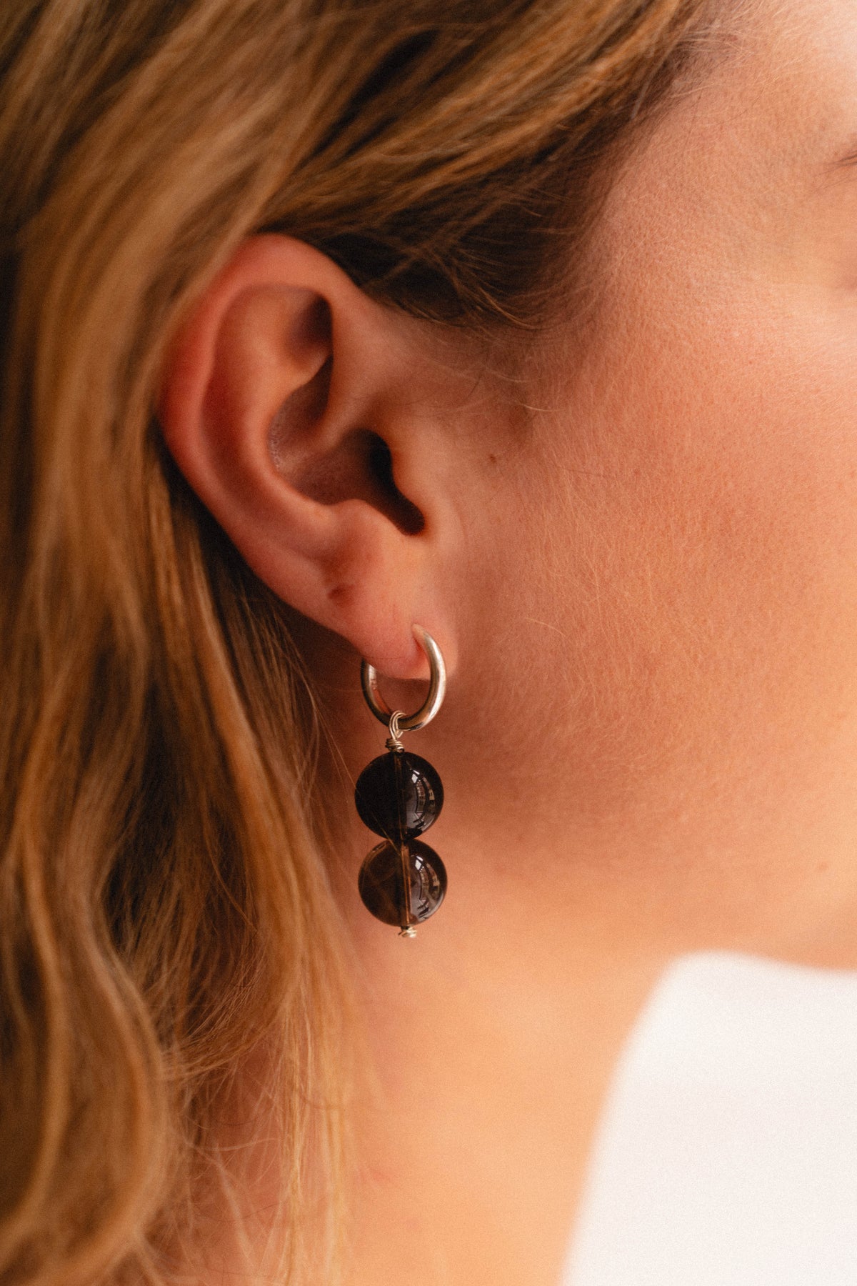 Rocky Knots – Smoky Quartz & Sterling Silver