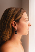 Maggie Knots – Black Onyx & Sterling Silver