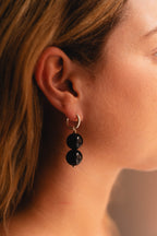 Maggie Knots – Black Onyx & Sterling Silver