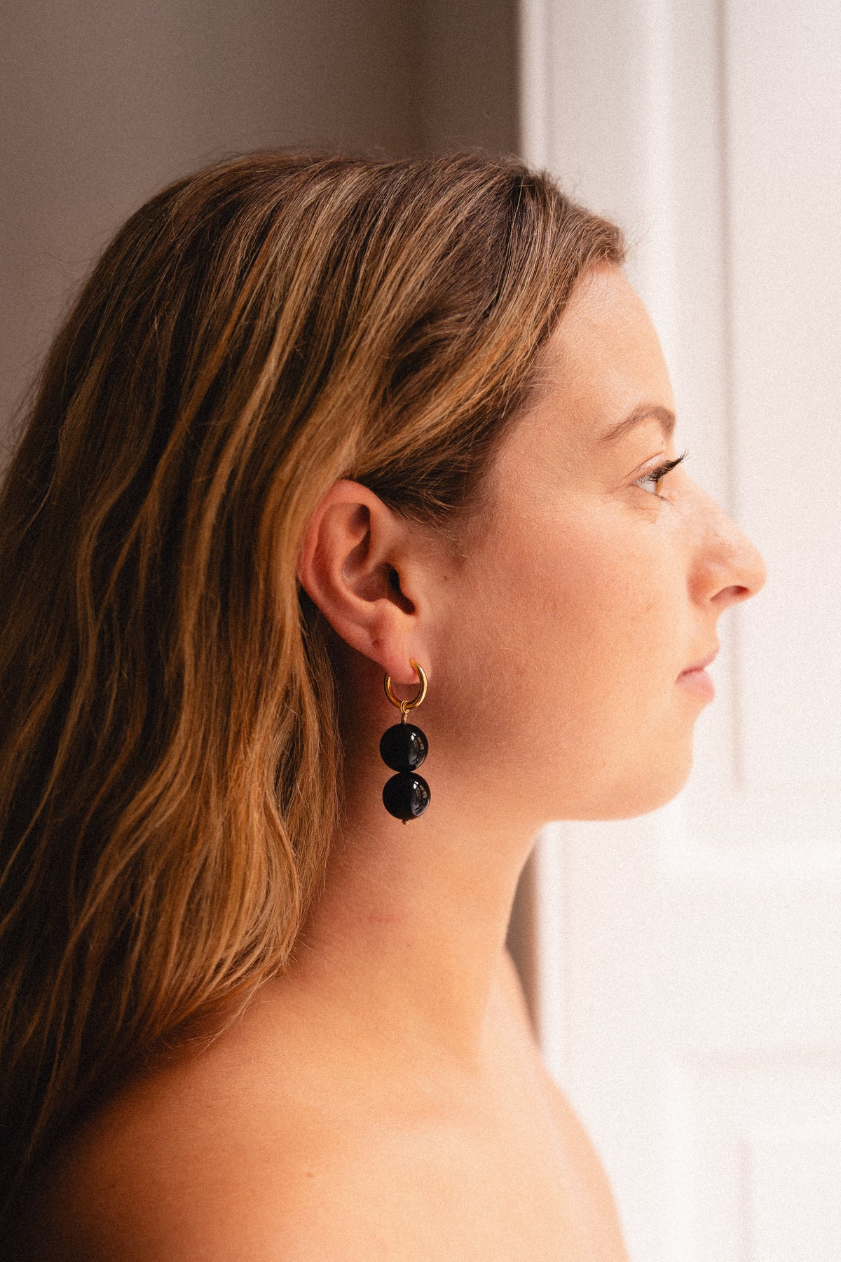 Maggie Knots – Black Onyx & Sterling Silver
