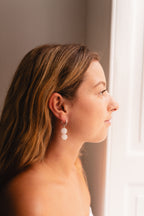 Rosie Knots – Rose Quartz & Sterling Silver
